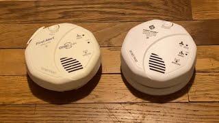 First Alert SCO500 amp First Alert SA500 Dual Wireless Smoke and Carbon Monoxide Alarm Unboxing [upl. by Lawford]