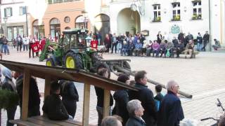 Weissenburg 2017  Der Maibaum wird aufgestellt [upl. by Eissahc]