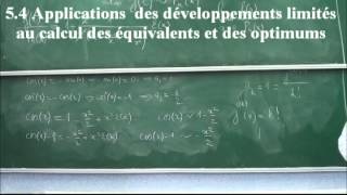 EPST ANNABA ANALYSE 1ERE ANNEE CHAPITRE5 FORMULES DE TAYLOR ET DEVELOPPEMENTS LIMITES DVD 35 [upl. by Mundford]