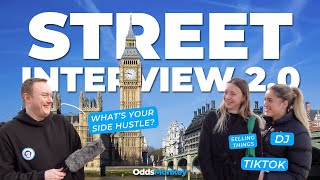 CRAZY THINGS YOU’VE SPENT ON  OddsMonkey Street Interview [upl. by Erminie]