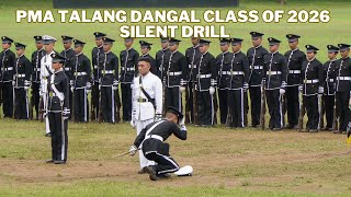 PMA Talang Dangal Class of 2026 Silent Drill Exhibition Fort Del Pilar Baguio City [upl. by Gnous]