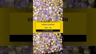 💎VIOLET CHATON💎 rhinestones chaton [upl. by Helena]