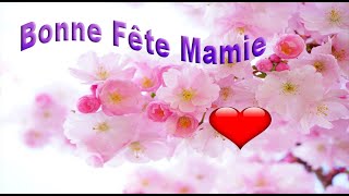 bonne fête mamie 💗🌹🌹🌹💗🎹🎼 fête des grands mères 💗🌹🌹🌹🌹🌹 [upl. by Llewen]