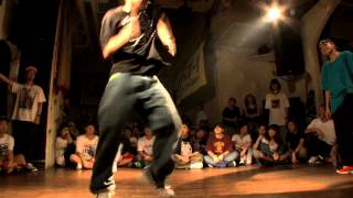 DANCELIVE 2013 HIPHOP vol01【QUATERFINAL】Woorld vs emi [upl. by Dehnel]