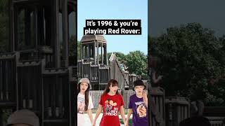 Red Rover was always a super intense playground game for 90skids  nostalgia 90s [upl. by Revilo]