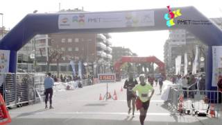 Mitja Marató  10K Ciutat de Tarragona Temps darribada 1 55 1 57 [upl. by Burd]