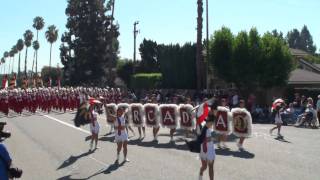 Arcadia HS  March of the Women Marines  2010 Placentia Band Review [upl. by Ayanej]