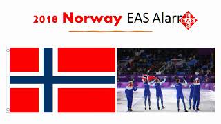 EAS Alarm Plus  Norway in 2018 [upl. by Marcoux195]