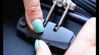 Unlocking Travel How to Set Your Samsonite Luggage Lock [upl. by Glynn493]