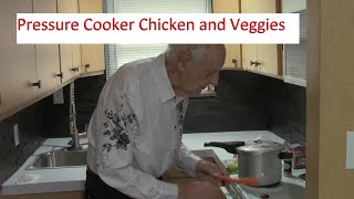 Pressure Cooker Chicken Vegetables New House [upl. by Aihk]