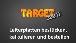 Leiterplattenbestückung mit TARGET 3001 [upl. by Nagem]