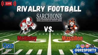 McKinley VS Massillon Pregame show Game 102624 [upl. by Crispen]