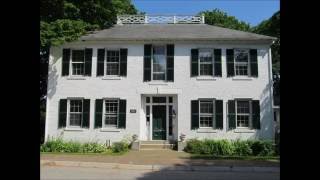 Some Historic Homes in Wiscasset Maine [upl. by Aihsinat350]