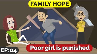 ❤️Family Hope Part 4  Animated stories  English Story  English Conversation  Window English [upl. by Hras]