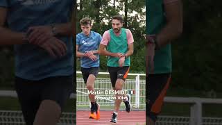 À 17h00 nouvelle vidéo disponible 🔥 Préparation 10km avec Martin DESMIDT 🇫🇷 [upl. by Broek]