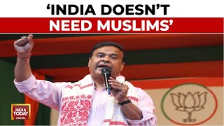 Jharkhand Election Assam CM Himantas Controvesial Statement  India Doesnt Need Muslims [upl. by Hesketh]