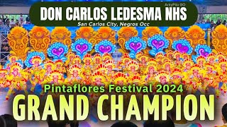 CHAMPION DON CARLOS LEDESMA NHS PINTAFLORES FESTIVAL 2024 Ritual Showdown San Carlos City [upl. by Aimerej]