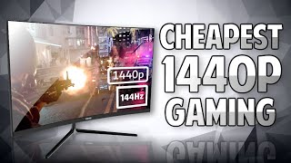 The CHEAPEST 1440p 144hz Monitor 2021 Review [upl. by Yong]