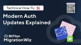 MigrationWiz Modern Authentication UI Updates with a Free Trial Offer [upl. by Onitsirc]