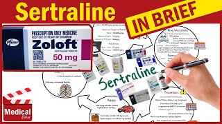 Sertraline  Zoloft  What is Zoloft Used For Sertraline Uses Dosage Side Effects amp Precautions [upl. by Neerac]