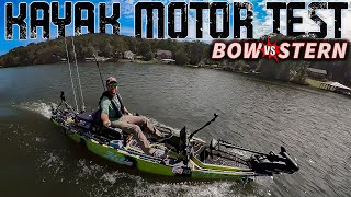 TESTING the NEW NK300 Kayak Motor VS the Xi3 Kayak trolling Motor [upl. by Cenac]