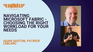 Navigating Microsoft Fabric  Choosing the Right Workload for Your Needs [upl. by Gnav]