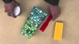 How to create a mosaic vase [upl. by Sanfred]