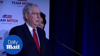 Mitch McConnell wins seventh term in the Senate [upl. by Aliam499]