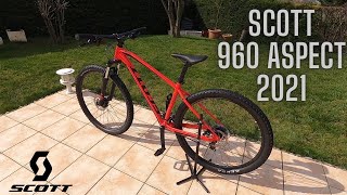 Scott Aspect 960 2021 Mountain Bike Cinematic Detail Views [upl. by Onaicilef53]