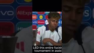 Lamine Yamal Interview After Euro24 Final…Ai football euro2024 englandvsspain lamineyamal [upl. by Ataliah559]