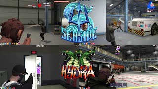 Hydra VS Seaside Airport Ambush [upl. by Ruenhcs626]