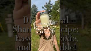 DIY Natural Shampoo Recipe Easy NonToxic and Affordable [upl. by Harriet]