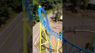 Impulse at Knoebels POV knoebels rollercoaster themepark amusementpark shorts [upl. by Ydollem]