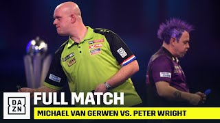 FULL MATCH  Michael van Gerwen vs Peter Wright 201920 Darts World Championship [upl. by Ayahsal]