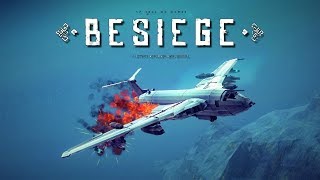 Plane Crash Besiege  Part 10 [upl. by Alled]