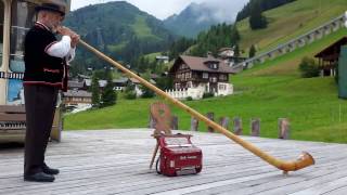 Brahms Alphorn Melody [upl. by Dora]