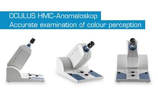 OCULUS HMCAnomaloskop  Accurate examination of colour perception [upl. by Neufer]