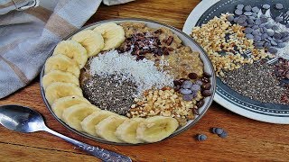 Rezept Kaffee Porridge  Gesundes Frühstück [upl. by Dor]