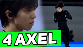 Yuzuru Hanyus hellish training for the Quadruple Axel [upl. by Ellerrad]