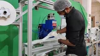 Introducing Swachh 13  SemiAutomatic Sanitary Pad Making Machine Made in India [upl. by Cypro466]