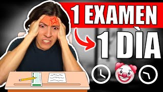 💣 Cómo ESTUDIAR para 1 EXAMEN en 1 DÍA Estrategia Peligrosa [upl. by Notnirt125]