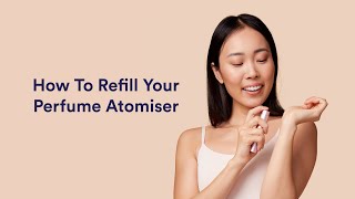 How To Refill Your Personalised Perfume Atomiser In A Matter Of Seconds shorts howto perfume [upl. by Pich]