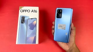 Oppo A16  UNBOXNG amp FIRST LOOK Only 32GB STORAGE [upl. by Alegnat]