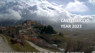 Timelapse Castelluccio di Norcia  YEAR 2023 [upl. by Eiraminot]