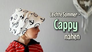 Cappy  Nähanleitung  Für Anfänger  OHNE Schnittmuster  Nähtinchen [upl. by Anaile642]