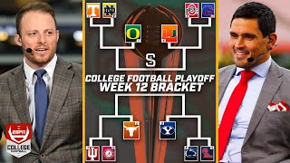 ESPN quotBreaking Downquot Takeaways from CFP Rankings release Who are the biggest winners and losers [upl. by Enerehs]