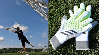 Adidas Predator Pro Promo Crazy Rush Goalkeeper Glove Review [upl. by Brebner334]