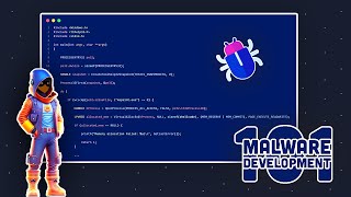 Malware development 101 Creating your first ever MALWARE [upl. by Berfield]