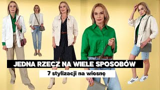 7 dni 7 stylizacji🌼Wiosenne stylizacje na co dzień 🌞 [upl. by Newsom]