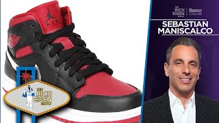 Sebastian Maniscalco How Old Is Too Old to Wear Air Jordans  The Rich Eisen Show [upl. by Eixid]